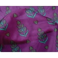 thumbnail image 4 of oneOone Silk Tabby Fabric Leaves & Paisley Block Print Fabric BTY 42 Inch Wide, 4 of 4