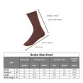 thumbnail image 4 of MANARC Men Crew Dress Socks Soft Comfortable Thin Fine Elegant Durable Breathable. 6 Pack White, Black, Navy Blue, Melange Blue, Melange Grey, Brown., 4 of 5