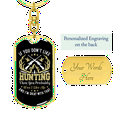 thumbnail image 3 of If You Don'T Like Hunter'S Keychain Stainless Steel or 18k Gold Dog Tag Keyring, 3 of 10