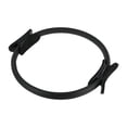thumbnail image 3 of Anillo de fitness de Pilates, equipo ergonómico, entrenamiento de núcleo práctico, círculo de ejercicios para mujeres, entrenamiento, tonos muslos Negro, 3 of 8