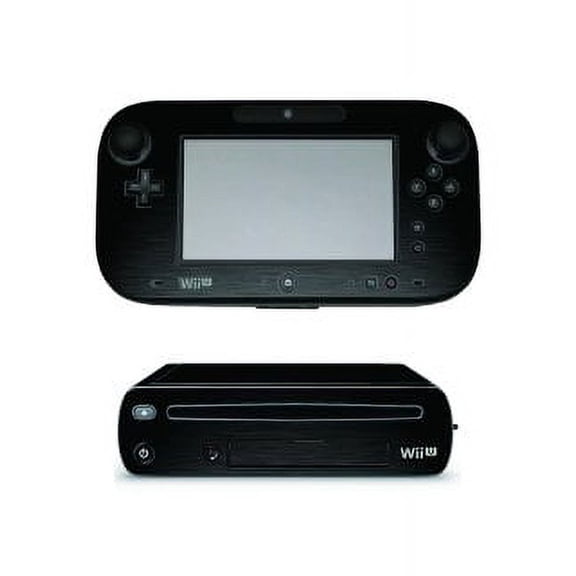 Nintendo Wii U MTS BLACK Console Skin