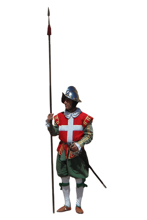 Landsknecht Mercenary Weapon Middle Ages Soldier-20 Inch By 30 Inch ...