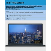 Dell Inspiron 3520 Laptop, 15.6 FHD Business Computer, 16GB RAM, 1TB SSD, Intel Core i5-1235U, Wi-Fi 6, Windows 11 Pro, Numeric Keypad, SD Card Reader, Bluetooth, Intel UHD Graphics, Black