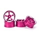 thumbnail image 1 of 4 Uds 1/10 accesorio de cubo de rueda de aleación de aluminio piezas de control remoto aptas para HSP 94123 Touring Drift CarPink, 1 of 9