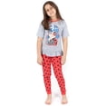 thumbnail image 3 of Miraculous Girls Grey Short Sleeve Long Leg Pyjama Set, 3 of 7