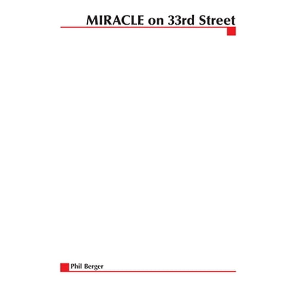 Pre-Owned Miracle on 33rd Street (Paperback) 0071382070 9780071382076