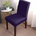 thumbnail image 2 of Dining Chair Covers Set of 4, Elegant Purple Halloween Stretch Parsons Chair Slipcovers Protector Removable Chair Covers for Dining Room Home Party Hotel Wedding Ceremony Banquet, 2 of 6