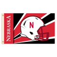 thumbnail image 1 of QIFEIHA Drapeau Nebraska Huskers 3x5 Pieds Bannière Drapeau, 1 of 3