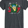 thumbnail image 3 of Inside Out 2 - Joy Wreath  - Men's Short Sleeve Graphic T-Shirt, 3 of 5