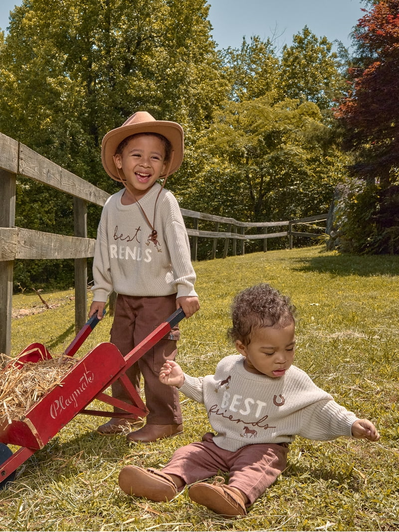 Modern Moments by Gerber Sibling Matching Sweater, Sizes 0/3