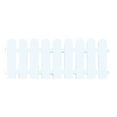 thumbnail image 1 of White Garden Fence,White Edgings Garden Picket Plant Borders Decorative Fence Versatile Functionality, 1 of 5