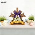 thumbnail image 4 of weibbin Acrylic Easter Resurrection Scene Decor Empty Tomb Religious Tabletop Ornament for Home Multicolor, 4 of 8