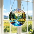thumbnail image 1 of EGNMCR Home Decor, Room Decor, Wall Decor Acrylic Puzzle Colored Window Decoration Puzzle Window Plaque, 1 of 6