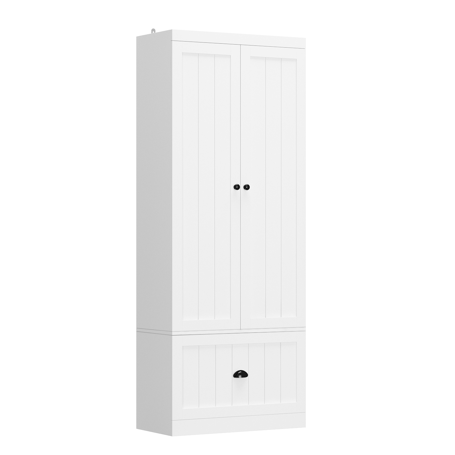 Hitow Kitchen Pantry with Drawer and Adjustable Shelves, Storage