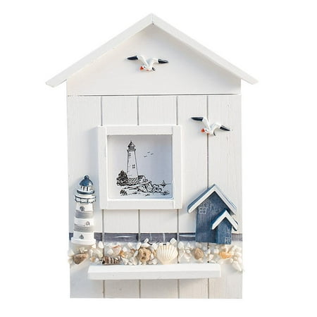 

Solid Wood Keys Box Creative Wall Mounted Sundries Holders Practical Convenient Key Holder Storage Box Cabinet
