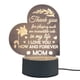 thumbnail image 1 of Lámpara de escritorio de acrílico Adornos Bendición del día de la madre Palabras Regalos de luz nocturna C Ehuebsd Para estrenar, 1 of 5