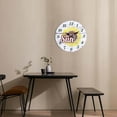 thumbnail image 4 of Bdday Clocks for Bedroom 30cm European Retro Rustic Sunflower Wall Clock Home Living Room Decoration Wall Clock Back To School Decorations, 4 of 4