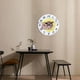 thumbnail image 4 of Reloj de pared con diseño de girasol retro europeo de 30 cm, reloj de pared decorativo para el hogar y la sala de estar., 4 of 4