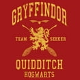 thumbnail image 2 of Junior's Harry Potter Gryffindor Quidditch Gold Team Seeker  Graphic T-Shirt, 2 of 4