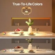 Linkind BR30 Matter Smart Light Bulb, Color Changing Smart Bulb, 9W, E26 Base (1 pack), 2025 Upgraded