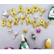 thumbnail image 4 of Globos de feliz cumpleaños de 16 pulgadas, pancarta de globos dorados, pancarta de letras de papel de aluminio, globos para suministros de fiesta y decoraciones de cumpleaños, 4 of 4