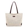 thumbnail image 2 of Bolsos de lona de moda para mujer, bolso de hombro de compras grande informal (camello) Tmvgtek Para estrenar, 2 of 9