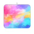 thumbnail image 3 of Iauyy Dish Drying Mat for Kitchen Counter, Super Absorbent & Hanging 16x18 / 18x24 Inch (S/M) A Rainbow Hues, 3 of 8