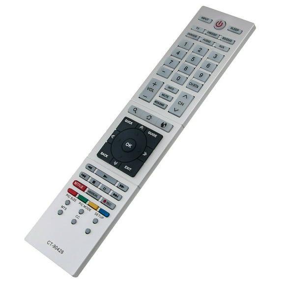 New CT-90428 Replace Remote for Toshiba TV 39L4300UM 39L4300U 50L7300U 58L7300U