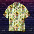 thumbnail image 3 of Camisas para hombre, fiesta mexicana, camisetas creativas con estampado 3D, nuevas camisas hawaianas casuales holgadas sin bolsillos de manga corta de alta calidad, 3 of 5