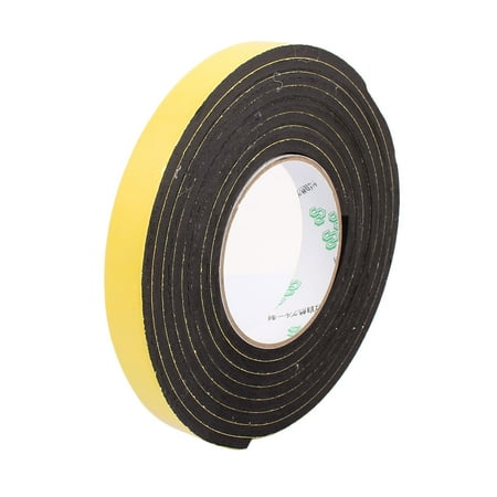 20mm x 5mm Single Sided Self Adhesive Shockproof Sponge Foam Tape 3 Meters