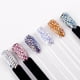 thumbnail image 2 of Nail Art Rombo Lentejuelas Sirena 3D Pegatinas brillantes Consejos de manicura coloridos 12 cajas, 2 of 5