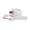 White, variant on 250 Years Later USA 250th Anniversary Cowboy Hat 1776-2026 Patriotic Western Hat,Navy
