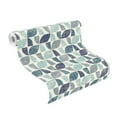 thumbnail image 4 of Rasch Dorwin Blue Geometric Wallpaper, 4 of 7