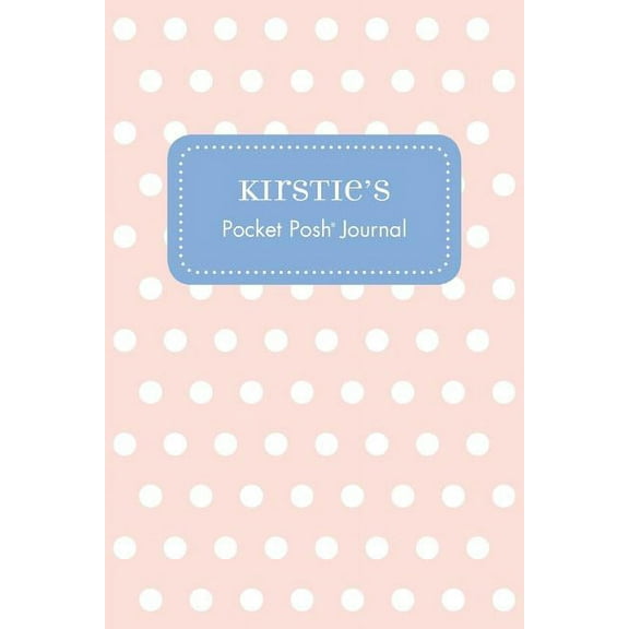 Kirstie's Pocket Posh Journal, Polka Dot (Paperback)