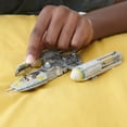 thumbnail image 6 of Star Wars Micro Galaxy Squadron Gold Leader's Y-Wing - 5 inch Starfighter Class Play Vehicle with 1 inch Jon Vander & R2-BHD Micro Figure Accessories, 6 of 7