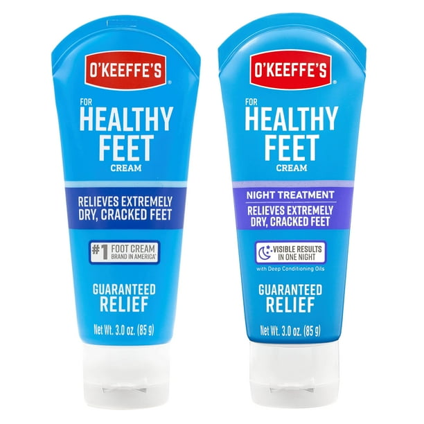 Crema para pies O'Keeffe's for Healthy Feet, tubo de 90 ml, juego de 2