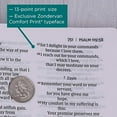 thumbnail image 4 of NIV, Thinline Bible, Giant Print, Cloth Over Board, Blue/Tan, Red Letter Edition, 4 of 4