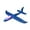 Blue, variant on 1Pcs Foam Airplanes for Kids,3 Flight Mode 19" Foam Glider Stunt Airplane Toy for 3+ Year Old Model Airplanes Kits Aircraft Hand Throwing Planes Flying Aeroplane Birthday Party Favor Gift(Orange)