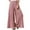 Watermelon red, variant on FJUCHAI Womens Casual Leg Pant Loose Elastic Waist Cotton Trouser Cropped Wide Leg Pants S-5XL