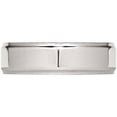 thumbnail image 3 of Stainless Steel Ridged Edge 7mm Polished Band, Available in Multiple Sizes, 3 of 9