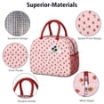 thumbnail image 4 of Lunch Bag Lunch Box for Women Reusable Insulated Lunch Bags,Water-Resistant Strawberry Pattern Cooler Lunch Tote Bag, Large Capacity for Work Travel Picnic, 4 of 6