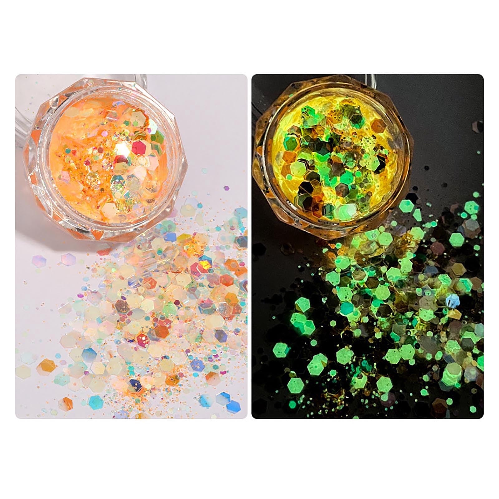 Glitter for Hair Nail Sequins Tape for Nails Gemstones for Makeup for Makeup Sticker Nail Bows Clear Rhinestones Nail Decorating Acrylic for Nails Little for Nails Different
