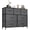 Grey, variant on Gianna Chest of Drawers with 7 Fabric Drawers, Drawer Cabinet, Organization Furniture for Kitchen, Office, Hallway, Light Gray