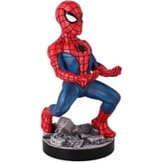 Exquisite Gaming: Marvel: The Amazing Spider-Man - Original Mobile Phone & Gaming Controller Holder, Device Stand, Cable Guys, Licensed Figure