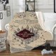 thumbnail image 1 of 100*130cm Thick Throw Blankets for Adults Kids, Harry Potter Fleece Blanket Super Soft Sherpa Throw Blanket for Bed and SofaG), 1 of 4