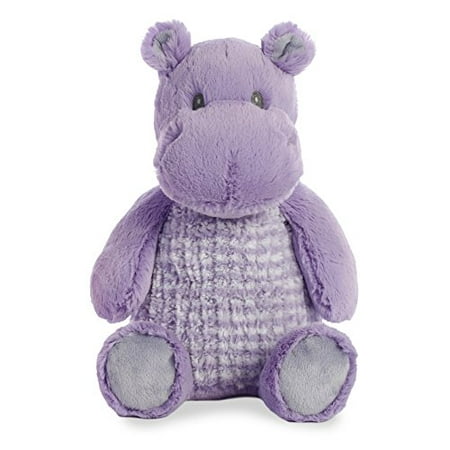 Aurora Hippo(Little Pitter Pattern) 14" Baby Stuffed Animal Plush 20945