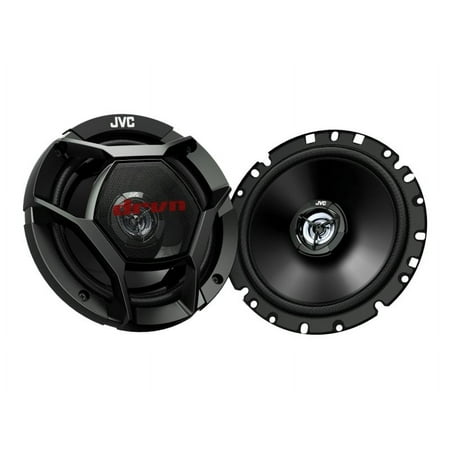 JVC - 6-3/4" 2-Way Car Speakers with Carbon Mica Cones (Pair) - Black