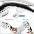 thumbnail image 6 of Pressurized Shower Head 1 Set Handheld Sprayer Detachable Spray Head Modern Sprinkler for Luxury Bathrooms, 6 of 8