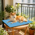 thumbnail image 6 of Cooling Mat for Dogs Cats Portable Pet Cooling Pad Non Slip Washable Large Puppy Ice Pad for Crate Sofa Floor Hot Weather Relief, 6 of 7