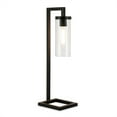 thumbnail image 3 of Henn&Hart 7" Blackened Bronze Metal/Glass Table Lamp, 3 of 12